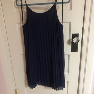 BCBG Royal Blue Pleated Dress